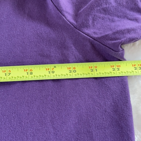 Ladies Fila patch purple tee t shirt‎ xlarge - Picture 5 of 5